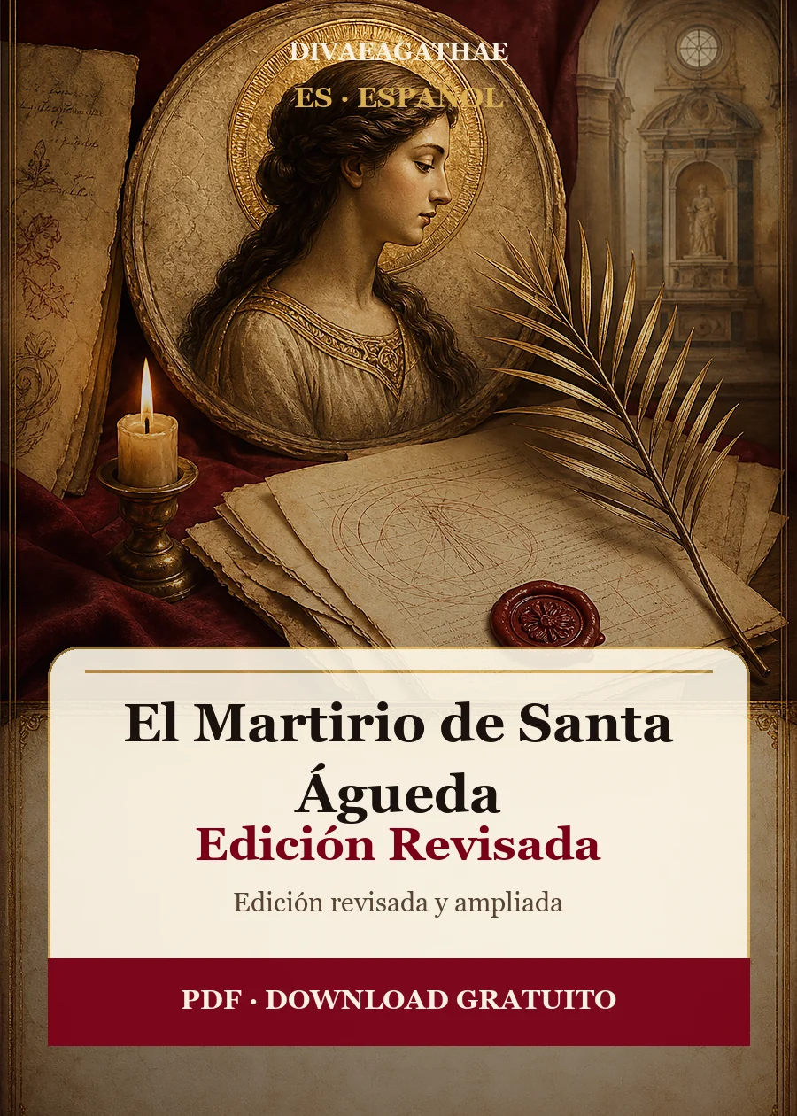 Copertina El Martirio de Santa Agueda - Edicion Revisada