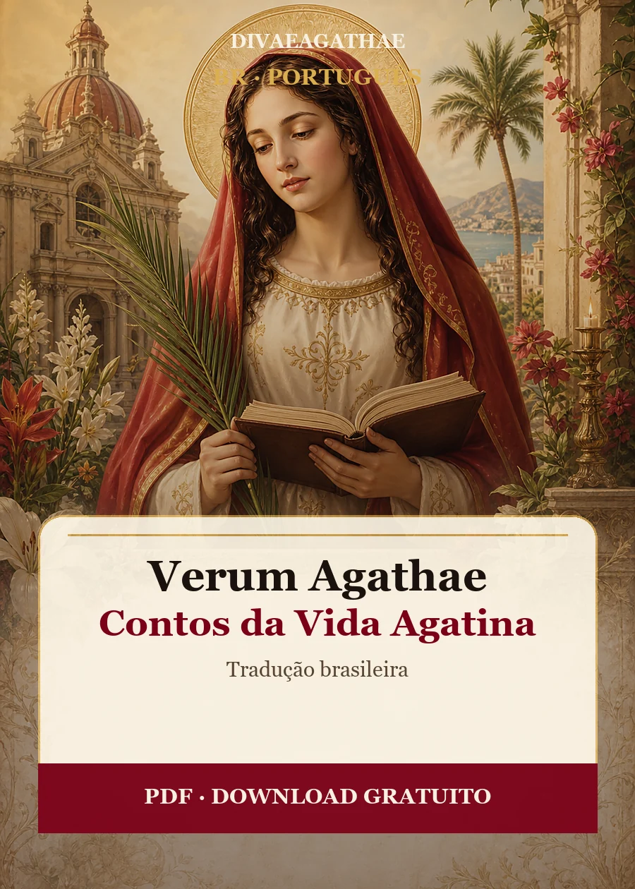 Copertina Verum Agathae - Contos da Vida Agatina