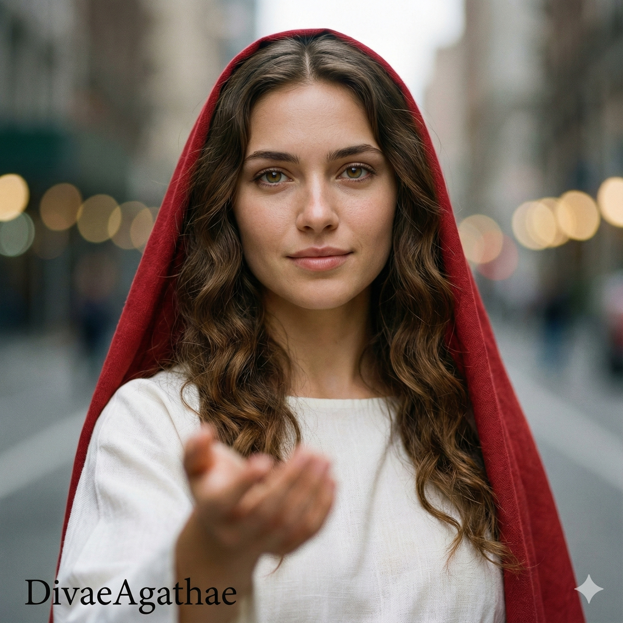 Immagine devozionale di Sant'Agata
